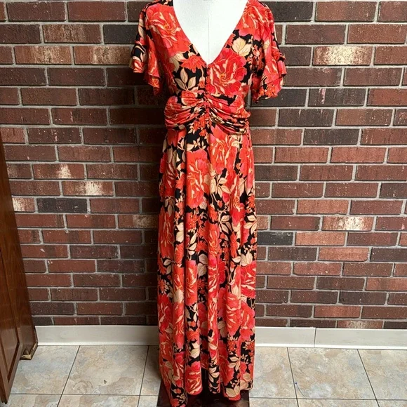 Abel The‎ Label Vivid Dreams Maxi Dress - Picture 2 of 11